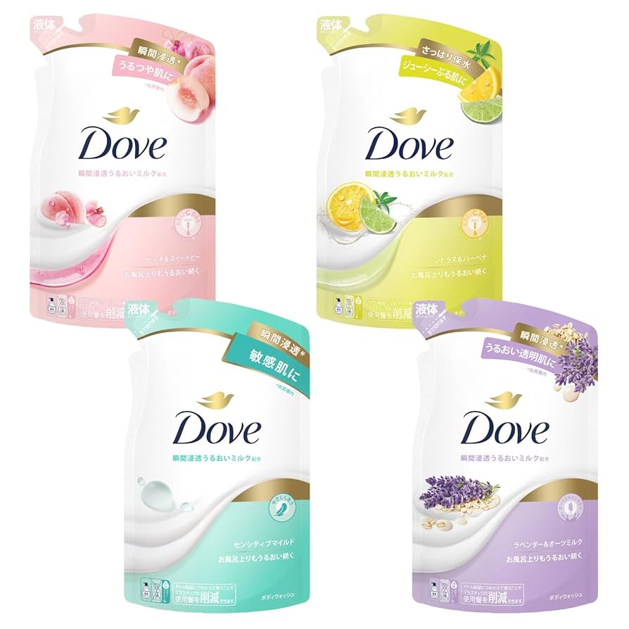 freshwater ボディソープ 4点セット Amazon.co.jp: Dove(ダヴ) ボディーソープ ラベンダー＆オーツ